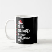 Mug Nice Naughty Innocent Jusqu'À La Culpabilité Prove (Gauche)