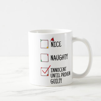Mug Nice Naughty Innocent Jusqu'À La Culpabilité Prove