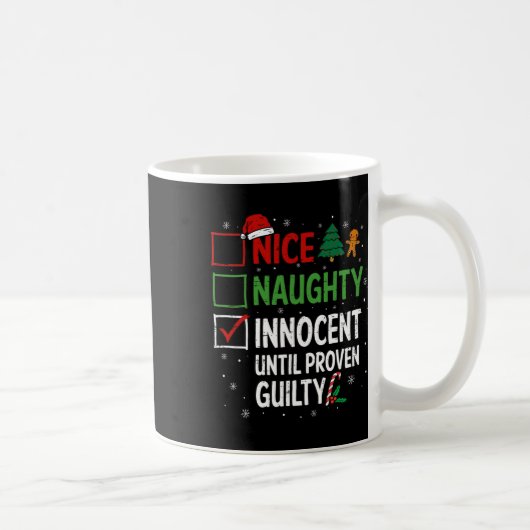 Mug Nice Naughty Innocent Jusqu'À La Culpabilité Prove (Droite)