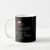 Mug Nice Naughty Innocent Jusqu'À La Culpabilité Prove (Gauche)