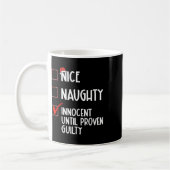 Mug Nice Naughty Innocent Jusqu'À La Culpabilité Prove (Gauche)
