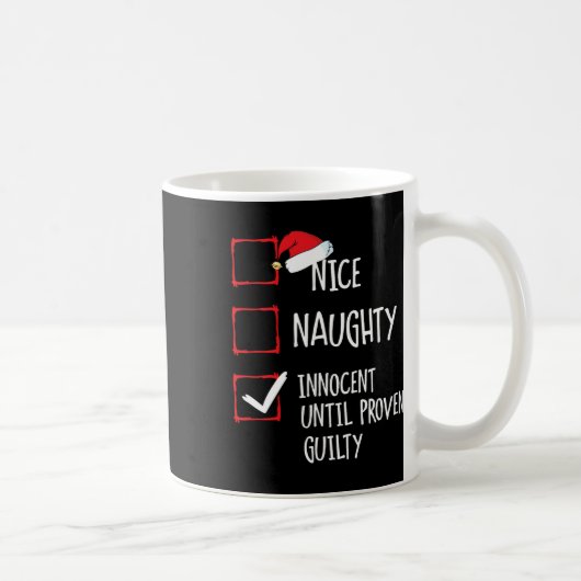 Mug Nice Naughty Innocent Jusqu'À La Culpabilité Prove (Droite)