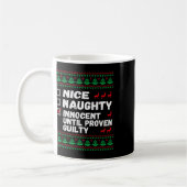 Mug Nice Naughty Innocent Jusqu'À La Culpabilité Prove (Gauche)