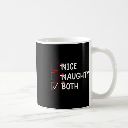 Mug Nice Naughty Les Deux Mignons Noël (Droite)