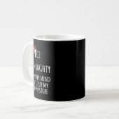 Mug Nice Naughty Never Mind Ill Acheter Mes Propres St (Devant gauche)