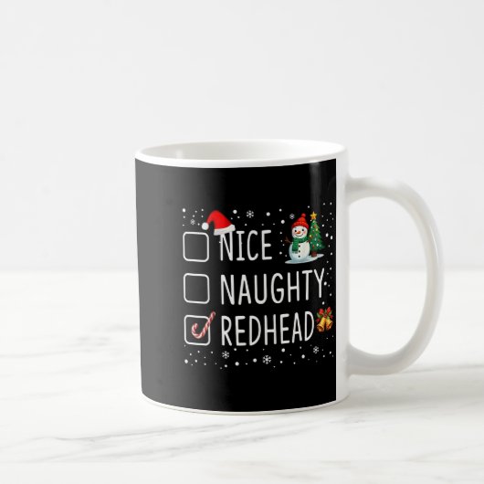 Mug Nice Naughty Redhead (Droite)