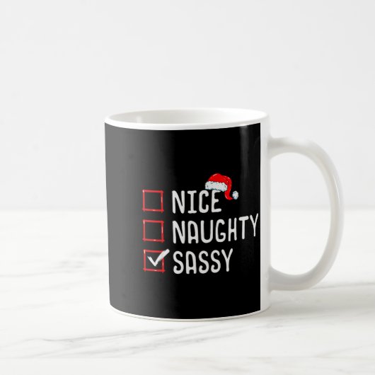 Mug Nice Naughty Sy Christmas List (Droite)