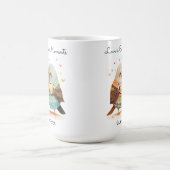 Mug Niché dans l'amour Romantique mignon oiseaux Carto (Centre)