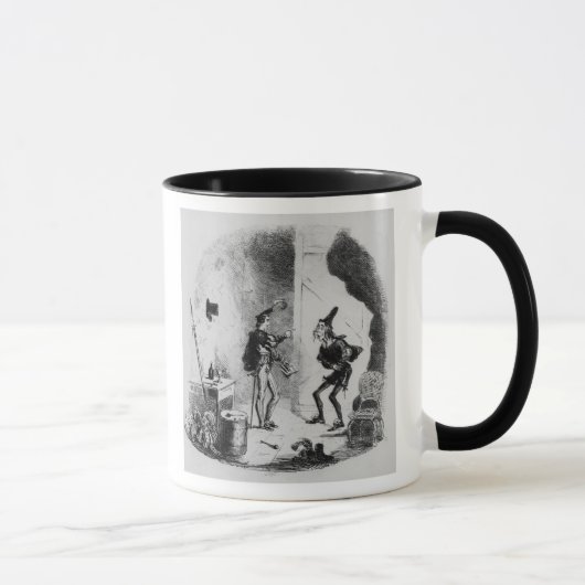 Mug Nicholas instruit Smike dans l'art de l'action (Droite)