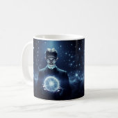 Mug Nicola Tesla Caneca de Café (Devant gauche)