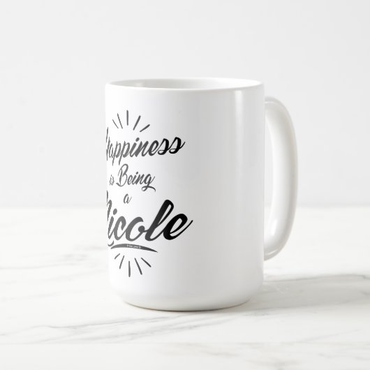 Mug Nicole (Devant droit)