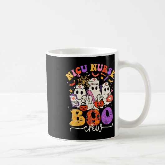 Mug Nicu Boo Costume d'équipage Drôle Nourriture Fantô (Droite)