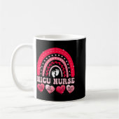 Mug Nicu Nurse Valentines Day Rainbow Neonatal Rn Hear (Gauche)