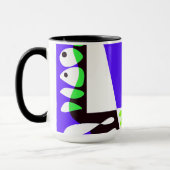 Mug Nid d'oiseau - Indigo White (Gauche)