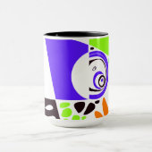 Mug Nid d'oiseau - Indigo White (Centre)