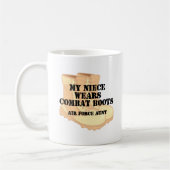 Mug Nièce de tante DCB de l'Armée de l'Air (Gauche)