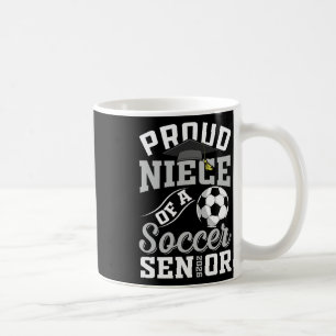 Mug Nièce fière d'un senior de soccer Cl de 2026 Gradu