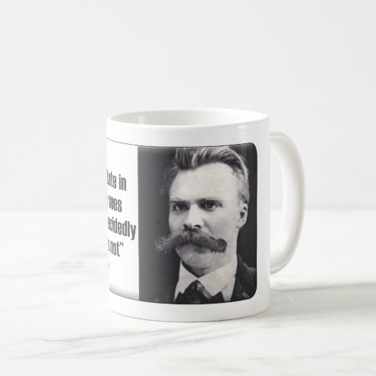 Mug Nietzsche : Amour (Devant droit)
