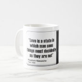 Mug Nietzsche : Amour (Devant gauche)