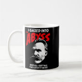 Mug Nietzsche - J'Ai Regardé Dans L'Abîme Et J'Ai Comp (Gauche)