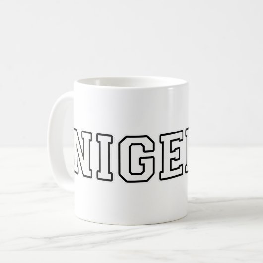 Mug Nigéria (Devant gauche)