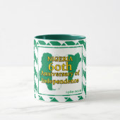 Mug NIGÉRIA 60e INDÉPENDANCE | Souvenir du drapeau nig (Centre)