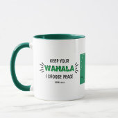 Mug NIGERIA FLAG Funny GARDEZ VOTRE WAHALA (Gauche)