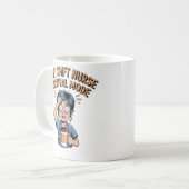 Mug Night Shift Nurse Survival Mode Funny Nurse Coffee (Devant gauche)