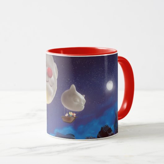 Mug Night Sky Balloon Adventure (Devant droit)