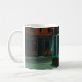 Mug Nighthawks peinture par Edward Hopper (Gauche)