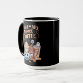 Mug Nightmare avant café Citrouille épice Halloween (Devant gauche)