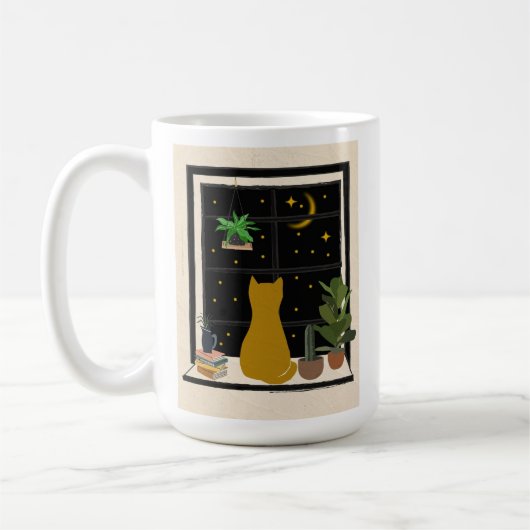 Mug Nighttime Kitty (Gauche)