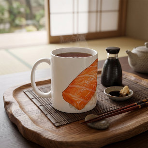 Mug Nigiri de saumon sushi japonais pour gourmets