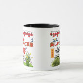 Mug Nihon no sogen noir & blanc (Centre)