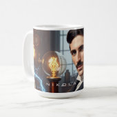Mug Nikola Tesla (Devant gauche)