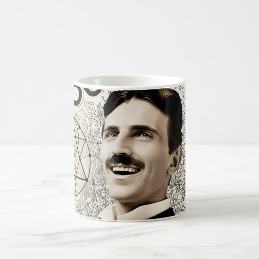 Mug Nikola Tesla - 369 La clé de l'univers (Centre)
