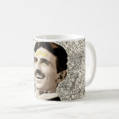 Mug Nikola Tesla - 369 La clé de l'univers (Devant droit)
