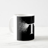Mug Nikola Tesla - bobine de Tesla - foudre (Devant gauche)