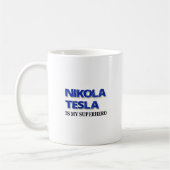 Mug Nikola Tesla est mon super-héros (Gauche)