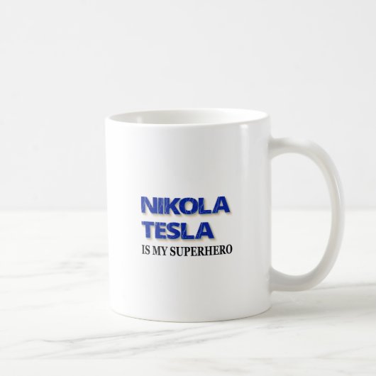 Mug Nikola Tesla est mon super-héros (Droite)