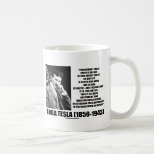 Mug Nikola Tesla Wheelwork d'énergie cinétique de