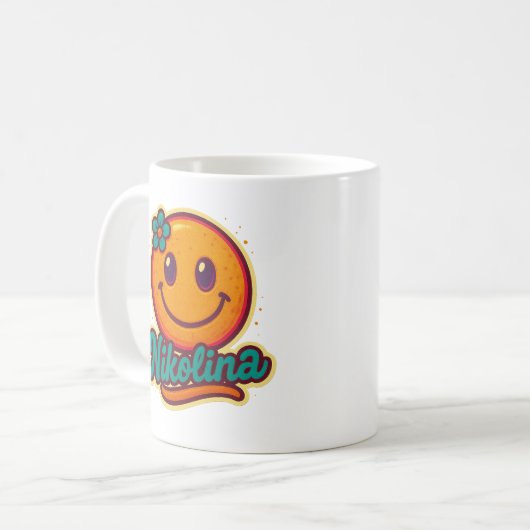 Mug Nikolina Emoticon # 1 (Devant gauche)