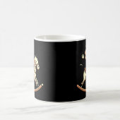 Mug N'Importe Quel Singe Couleur Sur Cheval À Rocher (Centre)