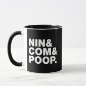 MUG NIN & COM & POOP. (Gauche)