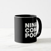 MUG NIN & COM & POOP. (Devant droit)