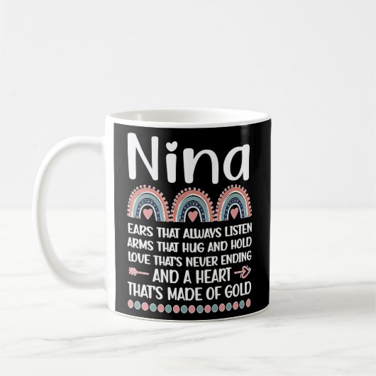 Mug Nina Grand-mère Appréciation Nina Grand-mère (Gauche)