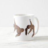 Mug Nina, libre et qui danse (Devant droit)