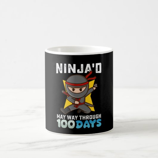 Mug Ninja a May Way à travers 100 jours d'école (Centre)