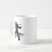 Mug Ninja avec ombre (Devant gauche)
