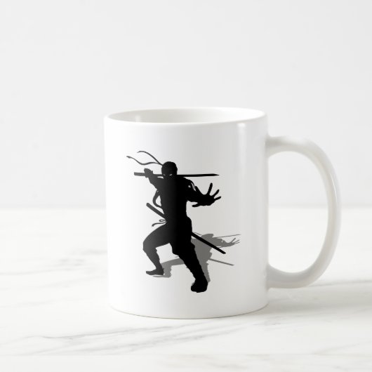 Mug Ninja avec ombre (Droite)